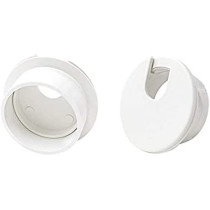Abbasali 6Pcs Desk Grommet 1 3 8 Inch Table Plastic Wire Cord Cable Grommets Hole Cover For Office