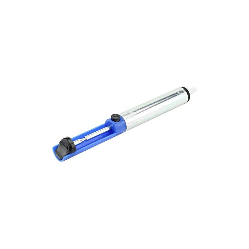 Metal Pump Sucker Solder Irons Remover Toolblue Silver