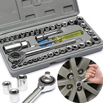 Aiwa 40 Piece Socket Wrench Setaiwa 34