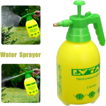 Zdylm Y Sprayer Bottle With Adjustable Nozzle Ergonomic Grip 2L