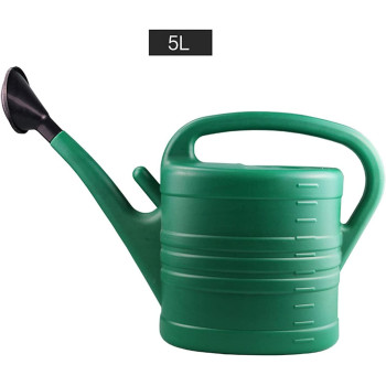 5L Plastic Watering Can For Gardening Essential Lightweight Watering Can With Long Spout 3 In 1 Detachable