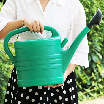5L Plastic Watering Can For Gardening Essential Lightweight Watering Can With Long Spout 3 In 1 Detachable
