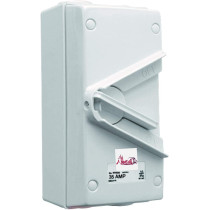 Abbasali Isolator Switch Weatherproof 35A 1 Pole Ip66 Whs35
