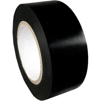 Abbasali Electrical Pvc Pipe Wrapping Tape 2 Inch Pvc Tube Tape Prevent Leakage For Electronic Parts And Supplies Tape 1 Black