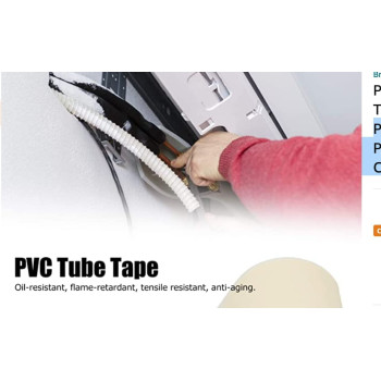 Abbasali Electrical Pvc Pipe Wrapping Tape 2 Inch Pvc Tube Tape Prevent Leakage For Electronic Parts And Supplies Tape 1 Black