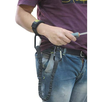 Abbasali Lanyard With Carabiner Black