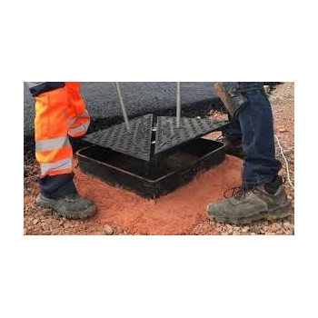 Abbasali Leather Simple Removal Manhole Open 2 Nos Lifting Keys With Glovesset Of 2 Yellow