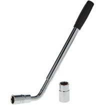 Abbasali Wheel Master Tyre Wrench Telescopic Extendable Socket Nut 17 19 21 23Mm Heavy Duty