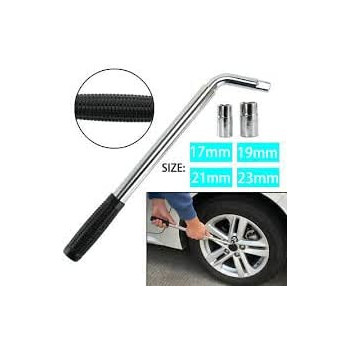 Abbasali Wheel Master Tyre Wrench Telescopic Extendable Socket Nut 17 19 21 23Mm Heavy Duty
