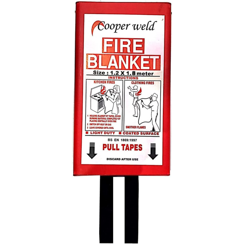 Kitchen Fire Blanket 1.2 X 1.8 Meter