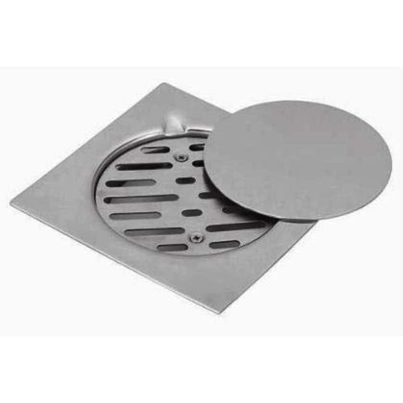 Bathroom Shower Floor Drain Trap Stainless Steel Grade 316 150X150Mm