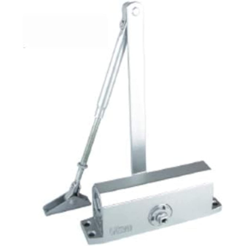 Uken Door Closer 45 60Kg Silver