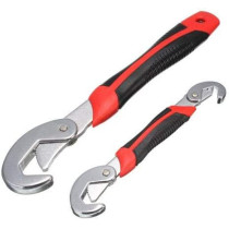 2Pcs Multi Function Adjustable Wrench Universal Wrench Adjustable Tool Sets Snap And Grip