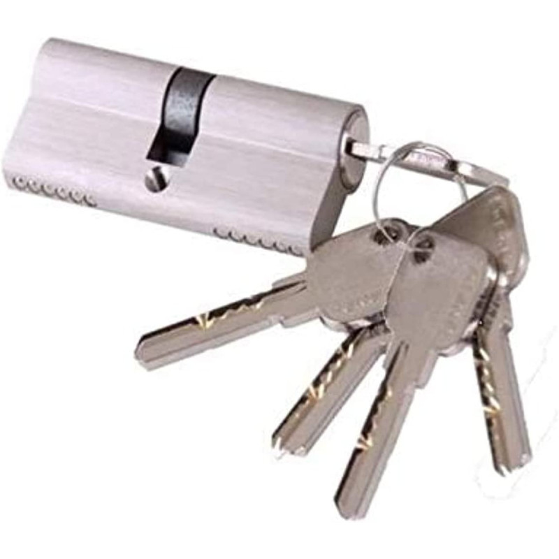 Door Lock Cylinder 70Mm 35 35 With 5 Computer Keystct