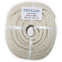 Hifazat Cotton Rope 8 X 40 Beige
