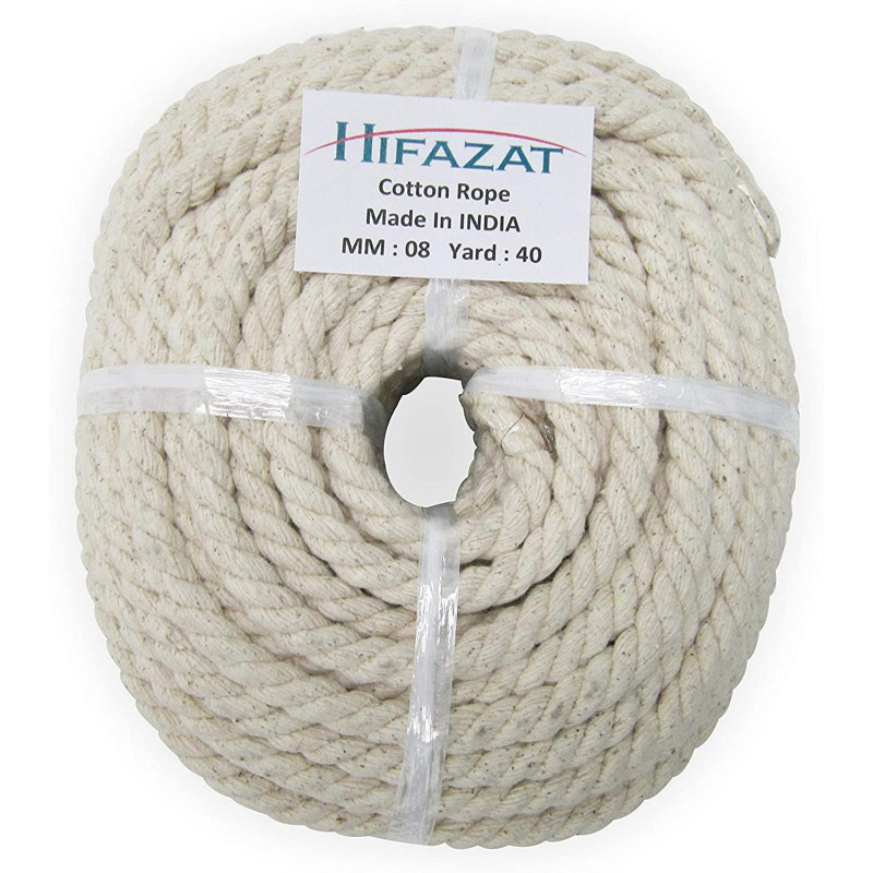 Hifazat Cotton Rope 8 X 40 Beige