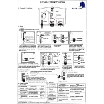 Sundex Quiet Float Valve High And Low Pressure For Bottom Inlet Toilet Cisterns Replacement