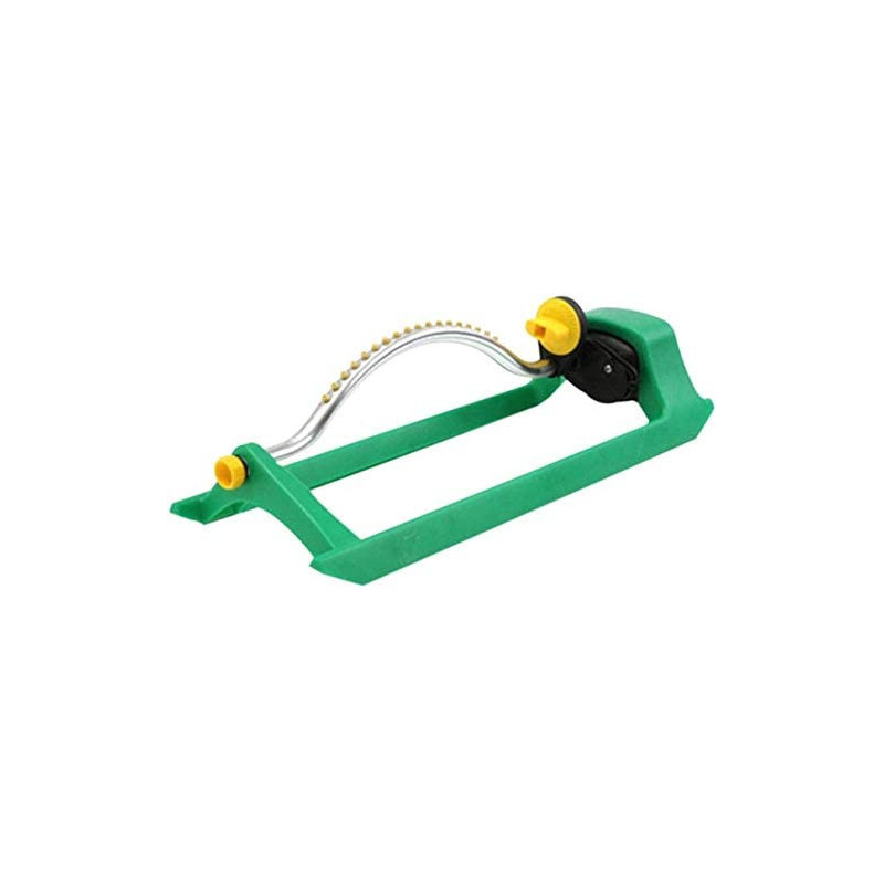 Oscillating Lawn Sprinkler Watering Garden Pipe Hose Water Flow With Connector