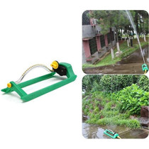 Oscillating Lawn Sprinkler Watering Garden Pipe Hose Water Flow With Connector