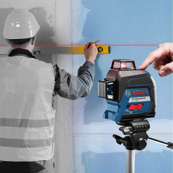 Bosch Professional Laser Level Gll 3 80 Red Laser Interior Working Range Up To 30M 4X Battery Aa In Carrying Case