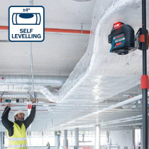 Bosch Professional Laser Level Gll 3 80 Red Laser Interior Working Range Up To 30M 4X Battery Aa In Carrying Case