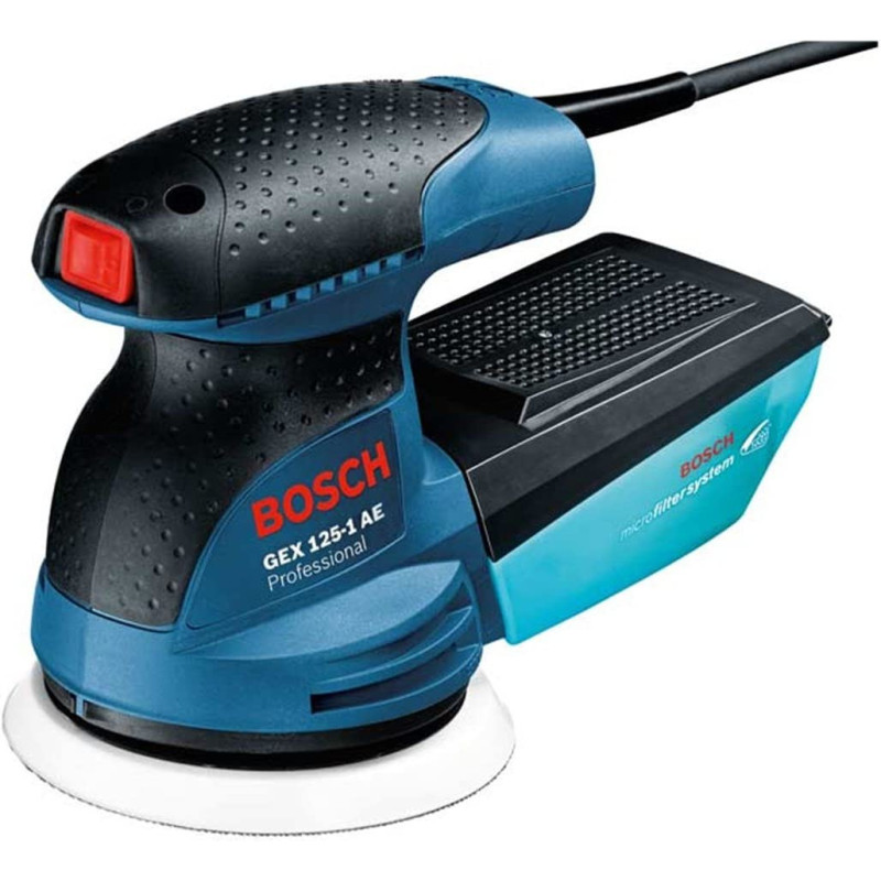 Bosch Professional Gex 125 1 Ae Corded 240 V Random Orbit Sander