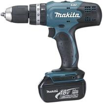 Makita Dhp453Rfe Cordless Combi Drillcordless Combi Drills Lithium Ion Li Ion Black Blue
