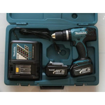 Makita Dhp453Rfe Cordless Combi Drillcordless Combi Drills Lithium Ion Li Ion Black Blue