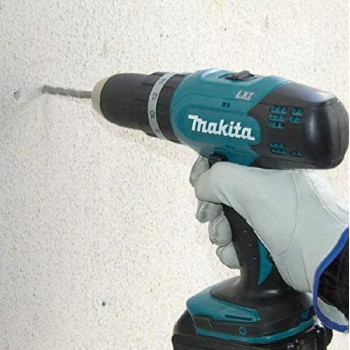 Makita Dhp453Rfe Cordless Combi Drillcordless Combi Drills Lithium Ion Li Ion Black Blue