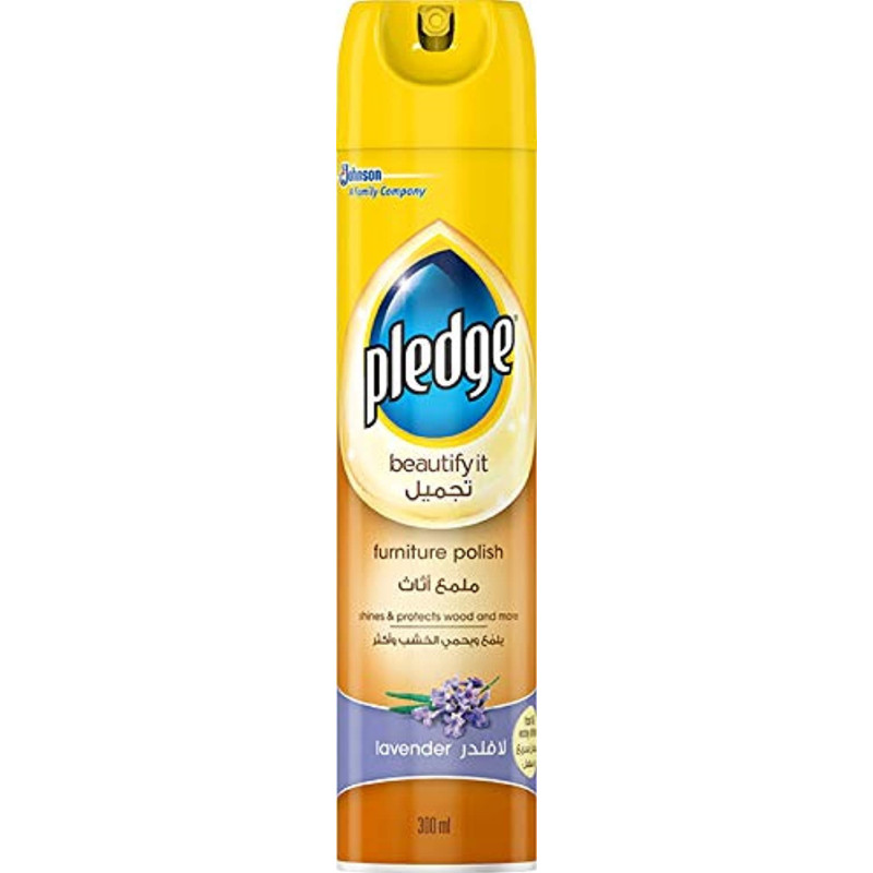 Pledge Furniture Spray Lavender 300Ml