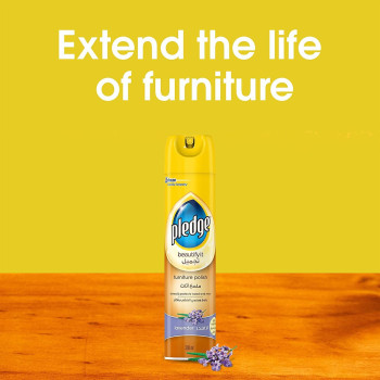 Pledge Furniture Spray Lavender 300Ml