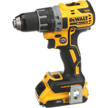 Dewalt Brushless Compact Drill Driver Kit Yellow Black Dcd791D2 Gb