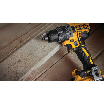 Dewalt Brushless Compact Drill Driver Kit Yellow Black Dcd791D2 Gb