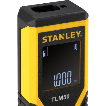 Stanley Stht1 77409 Tlm 50 Laser Distance Measurer Yellow Small