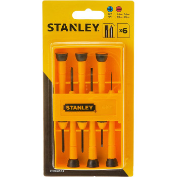 Stanley 0 66 052 Precision Screwdriver 6 Piece Set