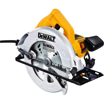 Dewalt Compact Circular Saw 1350W 184Mm 5500 Rpm For Wood Cutting Yellow Blackdwe560 B5 3 Years Warranty