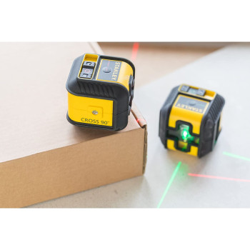 Stanley Cross 90 Cross Line Green Beam Laser Level 0.6 Kgstht77592 1