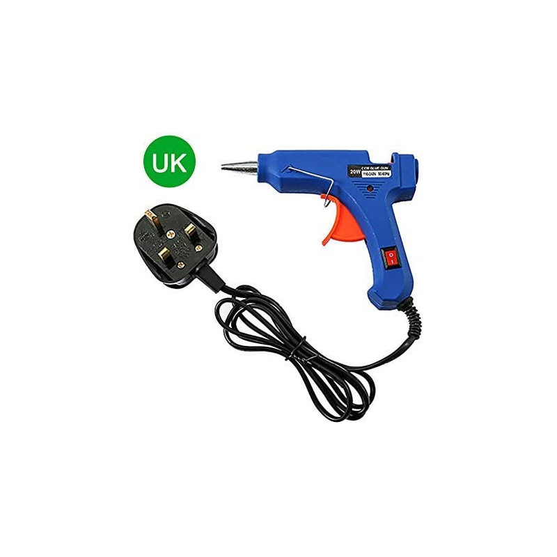 20W Glue Gun With 50 Piece Glue Sticks