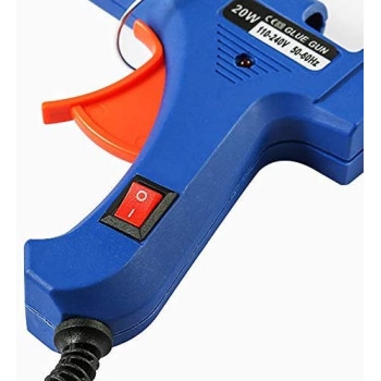 20W Glue Gun With 50 Piece Glue Sticks