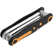 8 In 1 Portable Folding Hex Allen Key Wrench Set