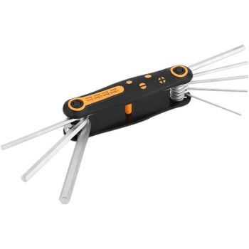 8 In 1 Portable Folding Hex Allen Key Wrench Set