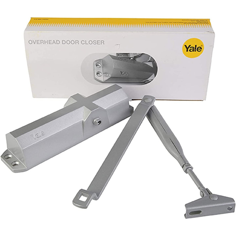 Yale 2122 Sb Overhead Door Closer Silver