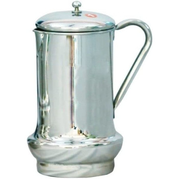Taj 2 Pieces Stainless Steel Jug Silver 19Cm