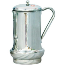 Taj 2 Pieces Stainless Steel Jug Silver 19Cm
