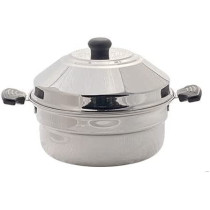 Taj 2 Rack Stainless Steel Steamer Pot