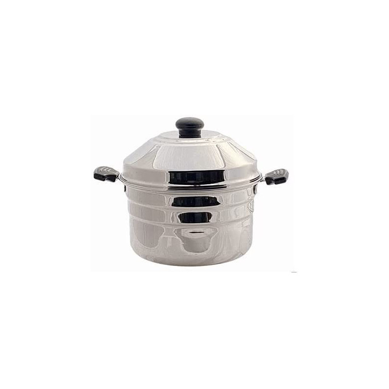 Taj 3 Rack Stainless Steel Steamer Pot