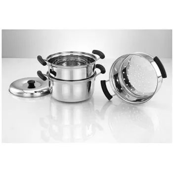 Taj 3 Tier Stainless Steel...