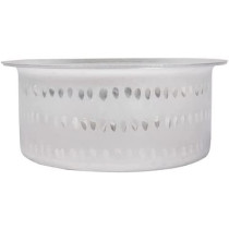 Taj Aluminium Hammered Large Tope Cooking Pot With Lid Silver 9.5L