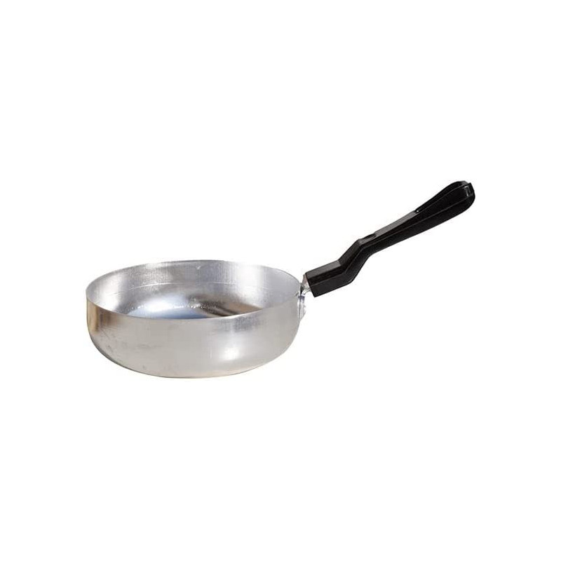 Taj Aluminium Light Weight Flat Bottom Fry Pan Silver 22.5Cm