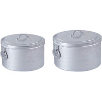 Taj Aluminium Mandi Biryani Cooking Pot Set 2 Pieces